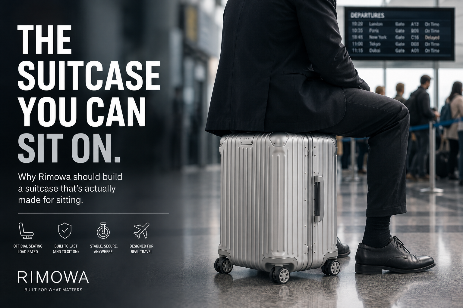 Suitcase You Can Sit On: What Buyers Should Know Before Rimowa Makes One