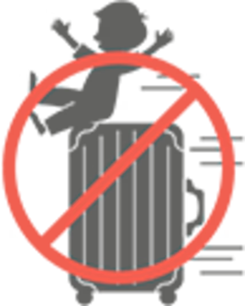 Rimowa Don't Sit Guidelines
